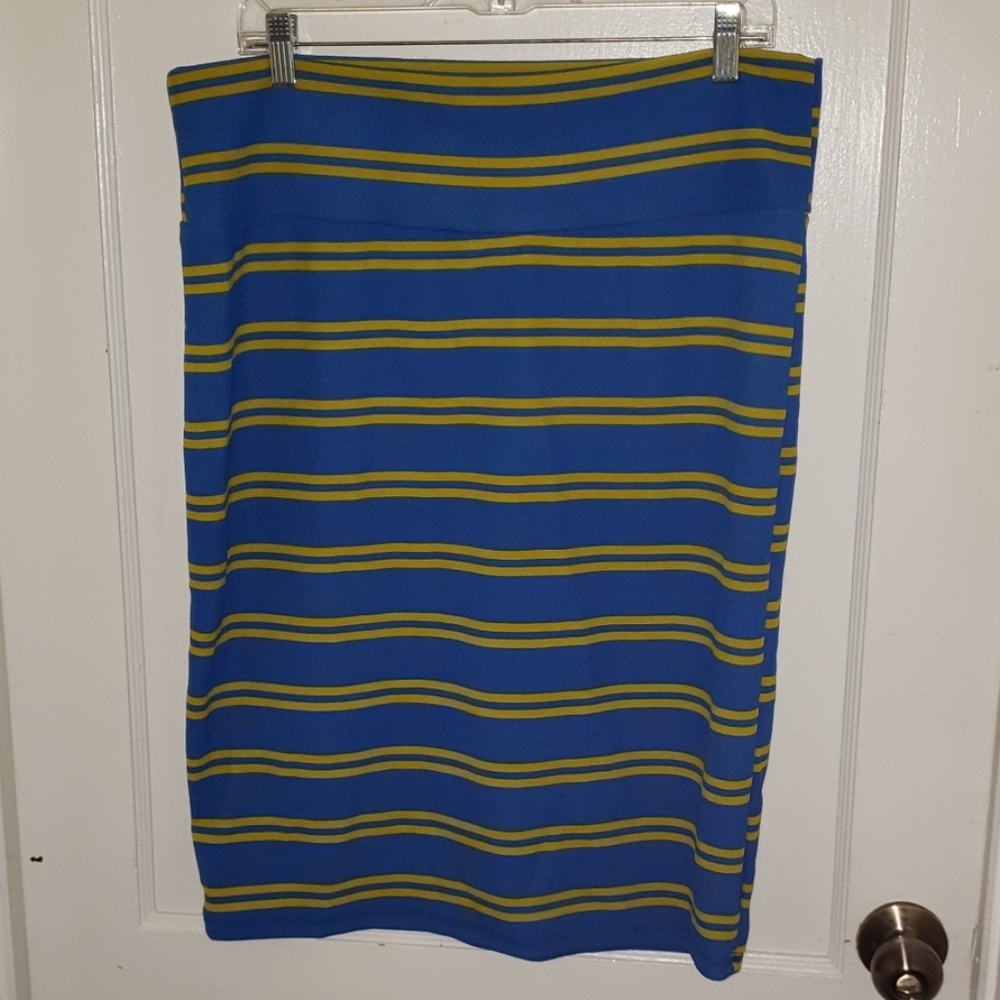 LuLaRoe Cassie Pencil Skirt 2XL
